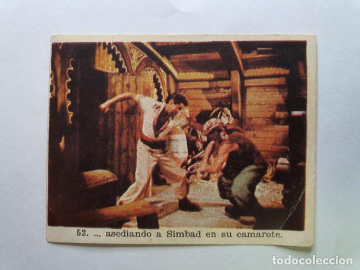 Coleccionismo cromos antiguos: CROMO CHOCOLATES -- JUNCOSA S. A. -- SIMBAD Y LA PRINCESA -- N&ordm; 52 - Foto 1