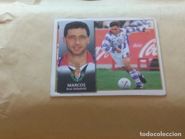 Coleccionismo Cromos antiguos: LIGA 98 99 EDICIONES ESTE 1998 1999 SIN PEGAR VALLADOLID MARCOS. Lote 249458135