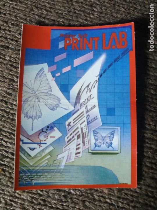 Coleccionismo Cromos antiguos: BOLLYCAO - CROMO MSX HIT BIT PRINT LAB 1986 PEGATINA SIN PEGAR / CROMOS PHOSKITOS PANRICO CROPAN
