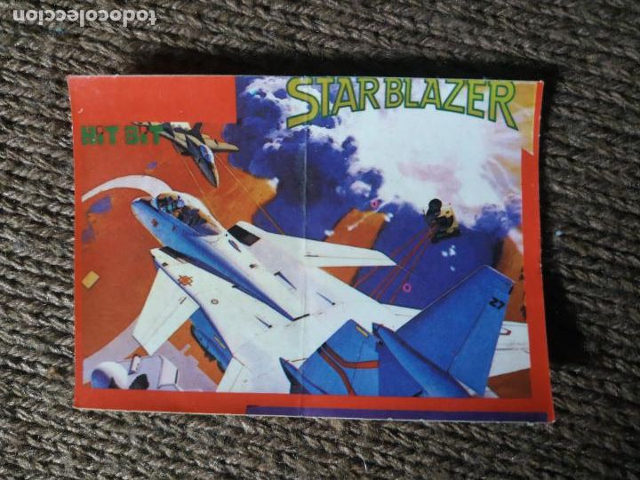 Coleccionismo Cromos antiguos: BOLLYCAO - CROMO MSX HIT BIT STAR BLAZER 1986 PEGATINA SIN PEGAR / CROMOS PHOSKITOS PANRICO CROPAN