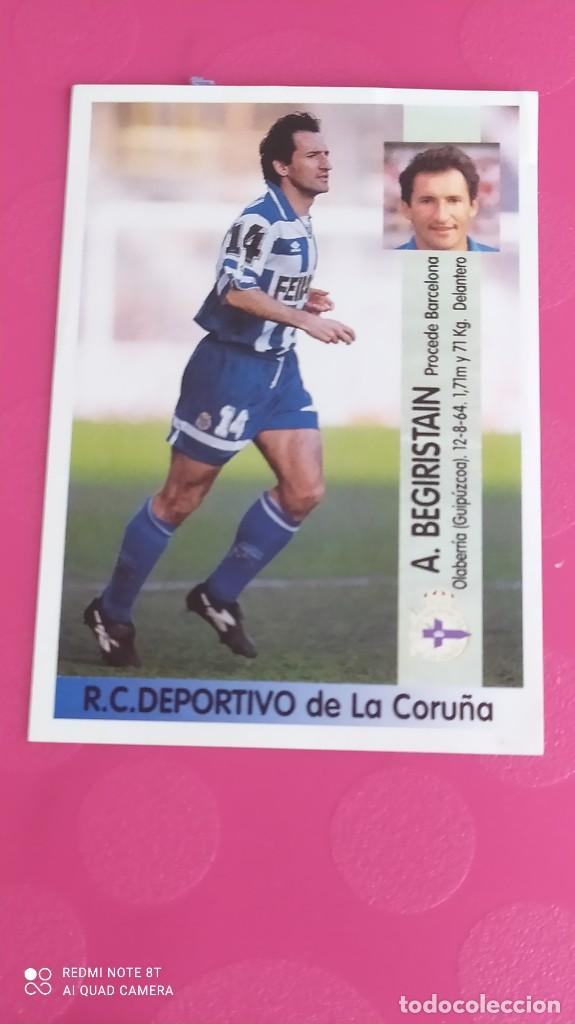 Collezionismo Figurine antiche: COLOCA BEGIRISTAIN N&ordm; 142 A DEPORTIVO CORU&Ntilde;A PANINI 96 97 1996 1997