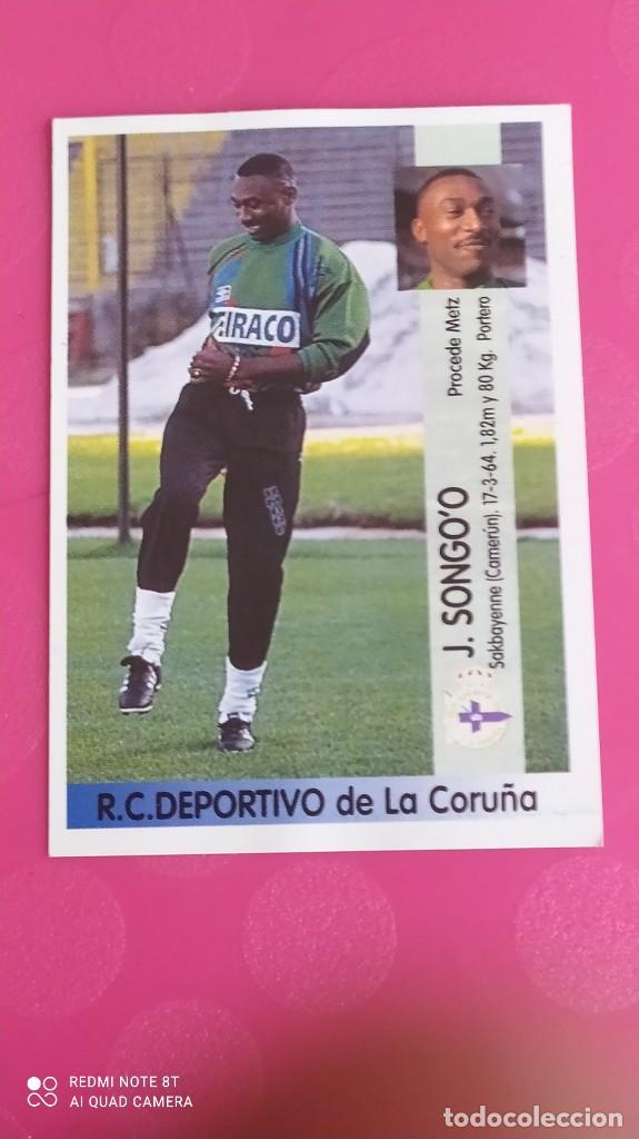Collezionismo Figurine antiche: COLOCA SONGO&acute;O N&ordm; 144 A DEPORTIVO CORU&Ntilde;A PANINI 96 97 1996 1997