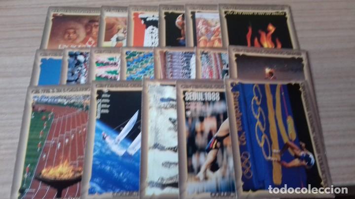 Coleccionismo cromos antiguos: Lote de tarjetas Olimpiadas - Foto 1