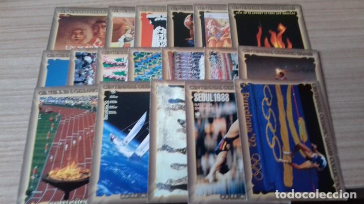 Coleccionismo cromos antiguos: Lote de tarjetas Olimpiadas - Foto 7