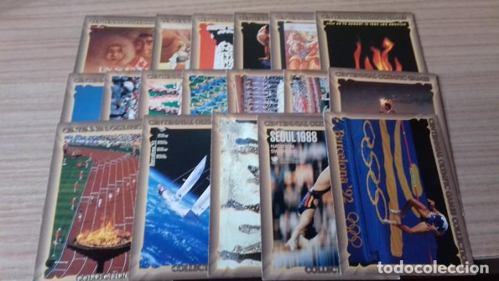 Coleccionismo cromos antiguos: Lote de tarjetas Olimpiadas - Foto 9