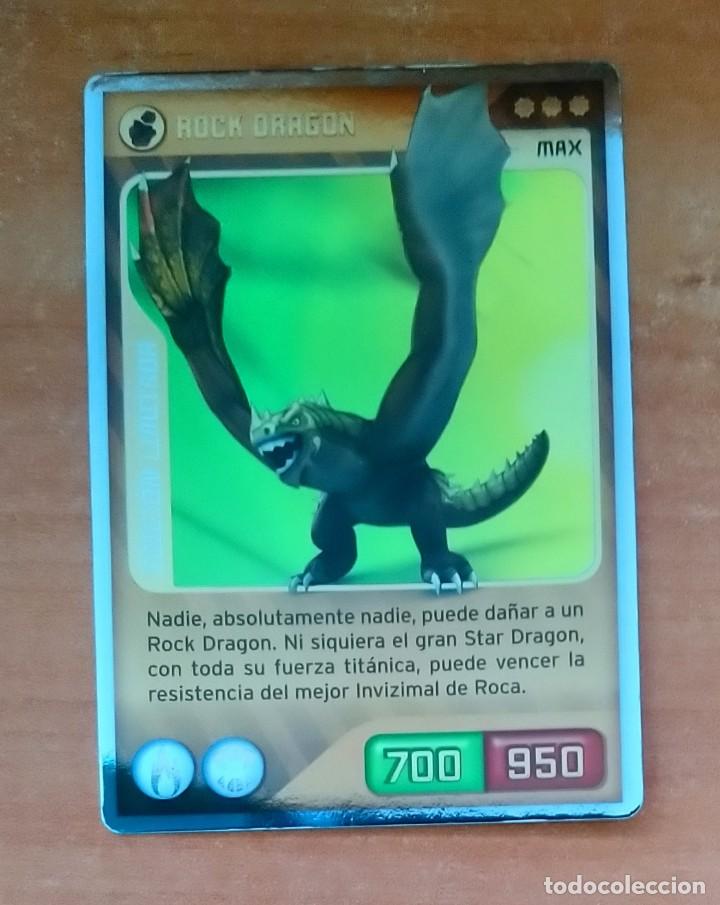 Coleccionismo cromos antiguos: rock dragon invizimals, edicion limitada 2013 - Foto 1
