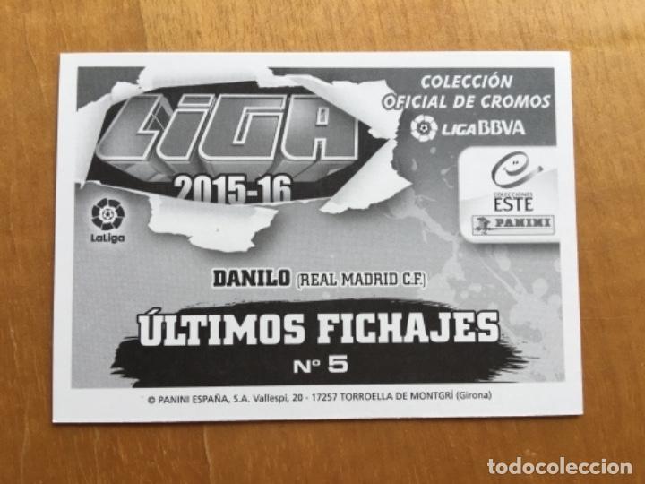 Coleccionismo cromos antiguos: Este 15-16 Danilo error corregido - Foto 2