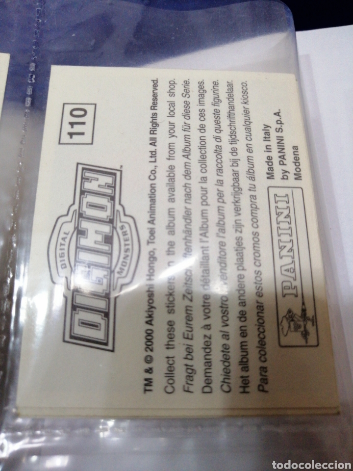 Coleccionismo cromos antiguos: DIGIMON 110 - Foto 2