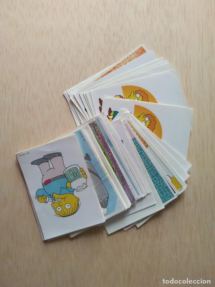 Coleccionismo cromos antiguos: LOTE DE 49 CROMOS THE SIMPSONS - Foto 1