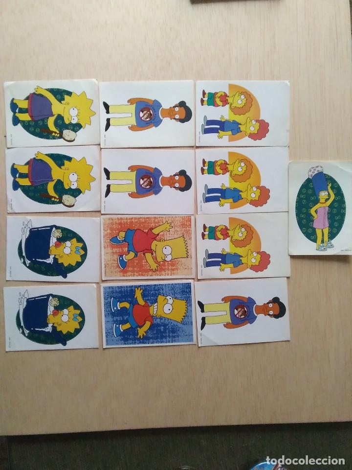 Coleccionismo cromos antiguos: LOTE DE 49 CROMOS THE SIMPSONS - Foto 5