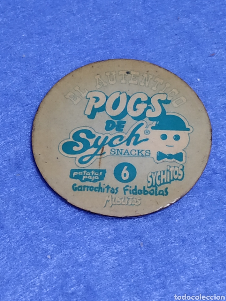 Coleccionismo cromos antiguos: Tazo pogs de sych № 6 - Foto 2