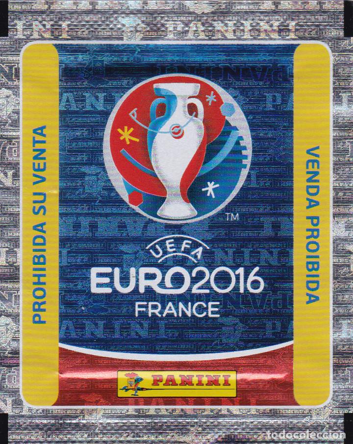 Coleccionismo cromos antiguos: SOBRE DE CROMOS - UEFA EURO 2016 FRANCIA - VERSI&Oacute;N - DE PANINI (NUEVO SIN ABRIR)