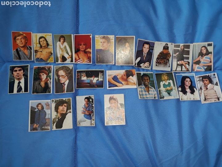 Coleccionismo cromos antiguos: Lote de cromos Figuras editoria Este 1975 - Foto 1