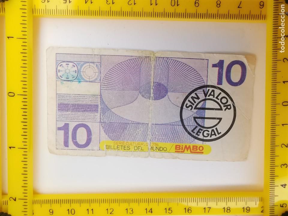 Colecionismo Cromos antigos: CROMO SIN PEGAR PASTELITOS PANRICO BIMBO DINERO ALBUM BILLETES DEL MUNDO CULTURAL HOLANDA