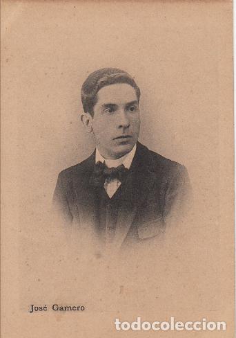 Coleccionismo Cromos antiguos: Jos&eacute; Gamero - Fototipia J. Thomas Foto La Alhambra Barcelona Antonio Rosich y C&ordf; - Actor Teatro