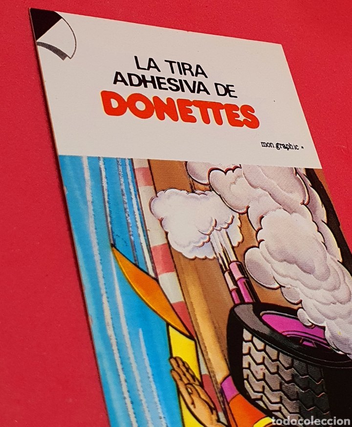 Coleccionismo Cromos antiguos: CROMO TIRA DONETTES COCHES LLEGADA META