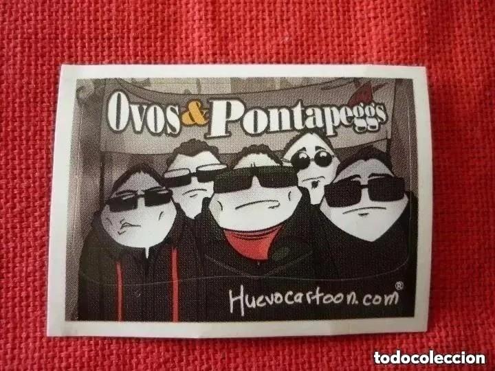 Coleccionismo Cromos antiguos: CROMO / PEGATINA DORITOS LOS HUEVOS - OVOS & PONTAPEGGS