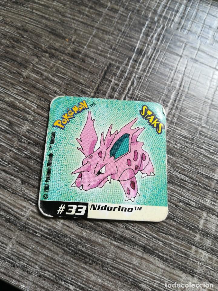 Coleccionismo cromos antiguos: Tazo N&deg; 33 Pok&eacute;mon staks 2002 - Foto 1
