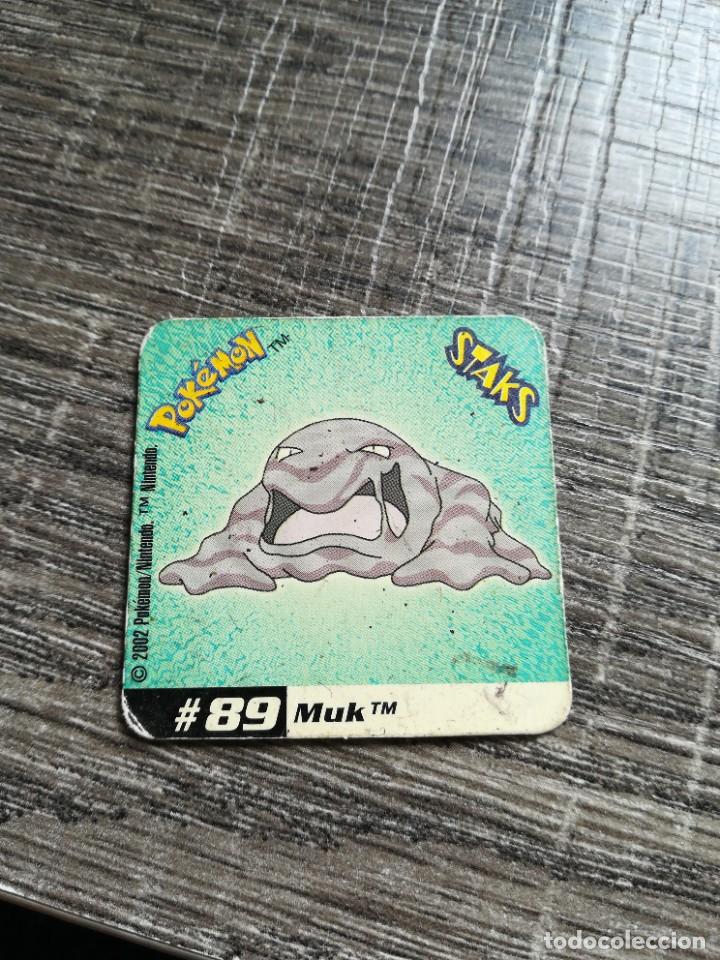 Coleccionismo cromos antiguos: Tazo N&deg; 89 Pok&eacute;mon staks 2002 - Foto 1