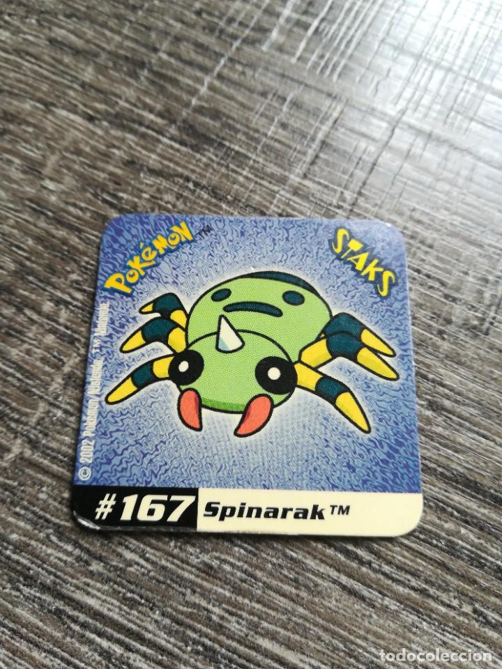 Coleccionismo cromos antiguos: Tazo N&deg; 167 Pok&eacute;mon staks 2002 - Foto 1