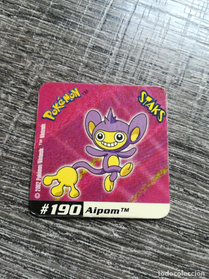 Coleccionismo cromos antiguos: Tazo N&deg; 190 Pok&eacute;mon staks 2002 - Foto 1