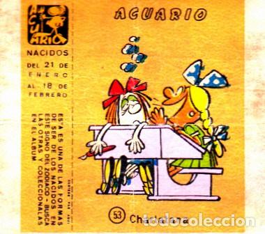 Collezionismo Figurine antiche: CROMO CHICLE SIGNOS ZODIACALES N&ordm; 53