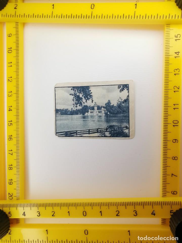 Coleccionismo cromos antiguos: CROMO SIN PEGAR 2&ordm; ALBUM GALLINA BLANCA SERIE 36 4 PARQUE DEL RETIRO MONUMENTO A ALFONSO XII