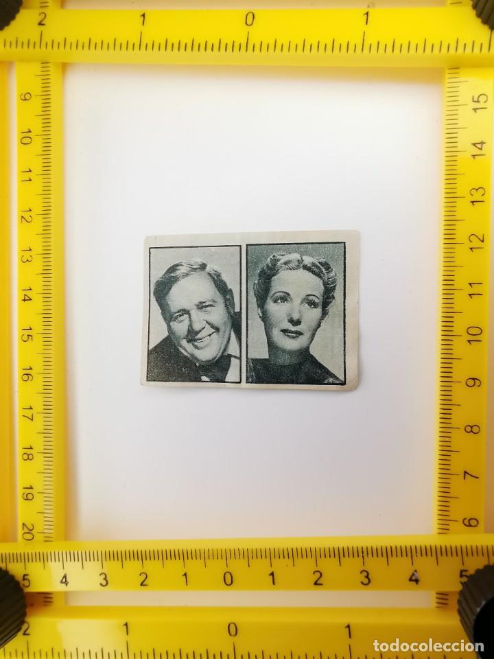 Coleccionismo cromos antiguos: CROMO SIN PEGAR 2&ordm; ALBUM GALLINA BLANCA SERIE 54 3 ESTRELLAS PANTALLA BENNCE BARNS CHARLES LAUGHTON