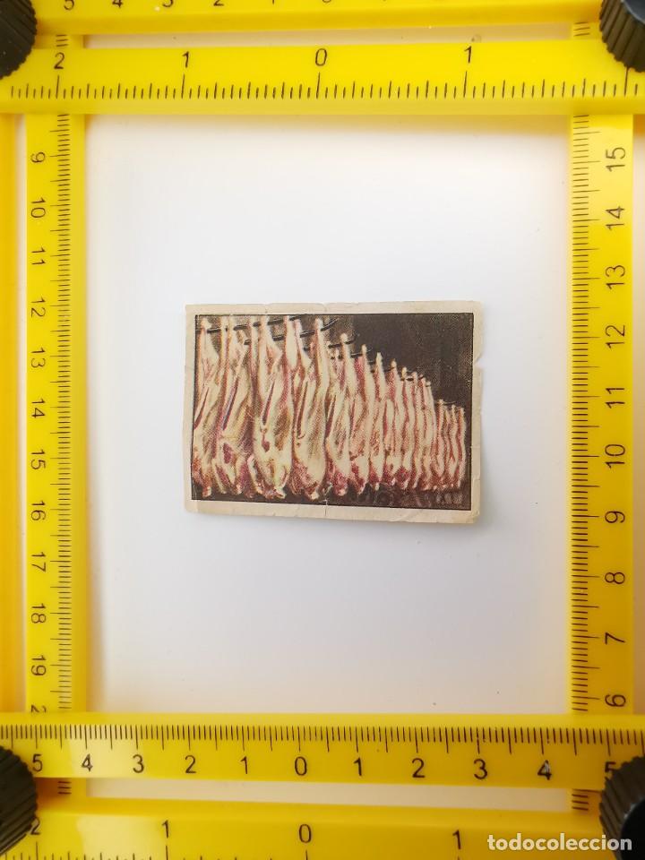 Collectable Antique Stickers: CROMO SIN PEGAR PRIMER ALBUM GALLINA BLANCA SERIE 16 3 FRUTOS CARNE GANADERI