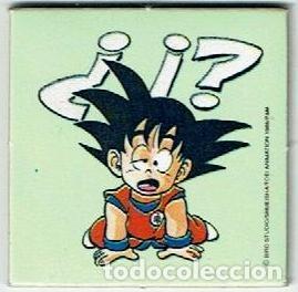 Coleccionismo Cromos antiguos: COLECCI&Oacute;N CROMOS MATUTANO BOLA DE DRAG&Oacute;N DRAGON BALL CROMO PEGATINA PERSONAJE SON GOKU JOVEN CANSADO
