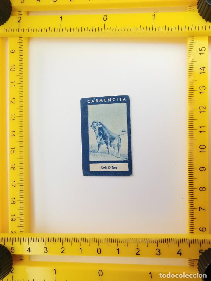 Collectable Antique Stickers: CROMO SIN PEGAR AZAFRAN CARMENCITA SERIE C 39 REINO ANIMAL TORO