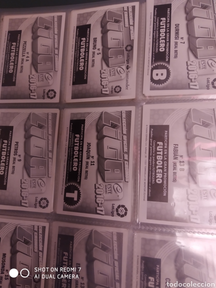 Coleccionismo cromos antiguos: Cromos Liga 2016-2017 - Foto 4