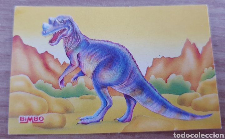 Coleccionismo cromos antiguos: Cromo Dinosaurios Bimbo 20 - Foto 1