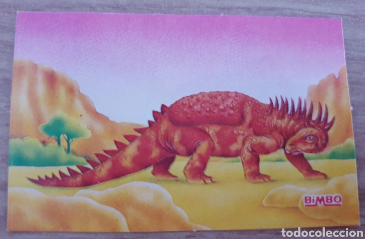 Coleccionismo cromos antiguos: Cromo Dinosaurios Bimbo 11 - Foto 1