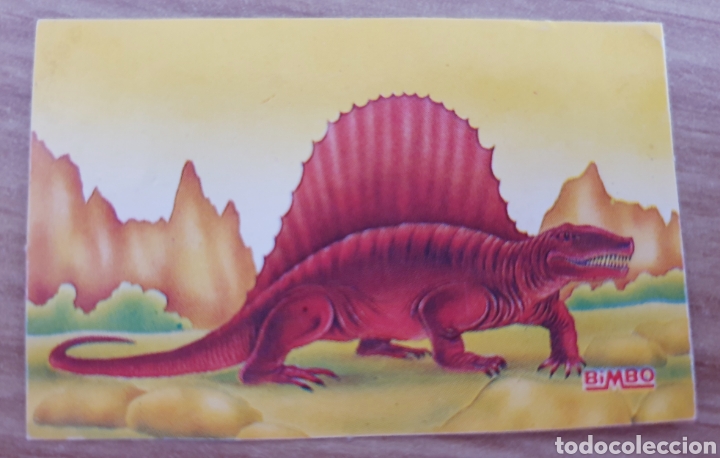 Coleccionismo cromos antiguos: Cromo Dinosaurios Bimbo 2 - Foto 1
