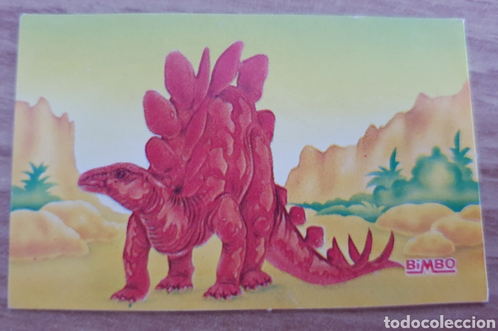 Coleccionismo cromos antiguos: Cromo Dinosaurios Bimbo 18 - Foto 1