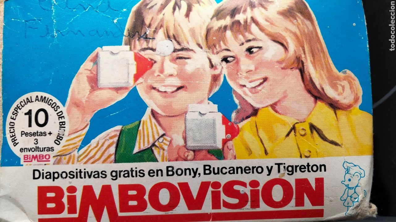 Coleccionismo cromos antiguos: DIAPOSITIVA BIMBOVISION - Foto 2