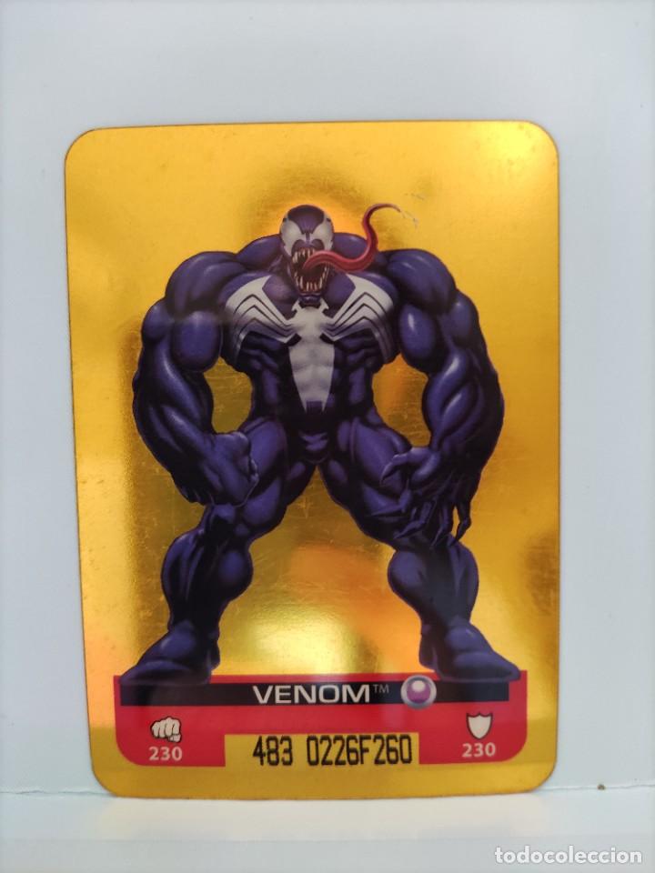 Coleccionismo cromos antiguos: CROMO MARVEL HEROES. EDIBAS. N⁰161. Venom. - Foto 1