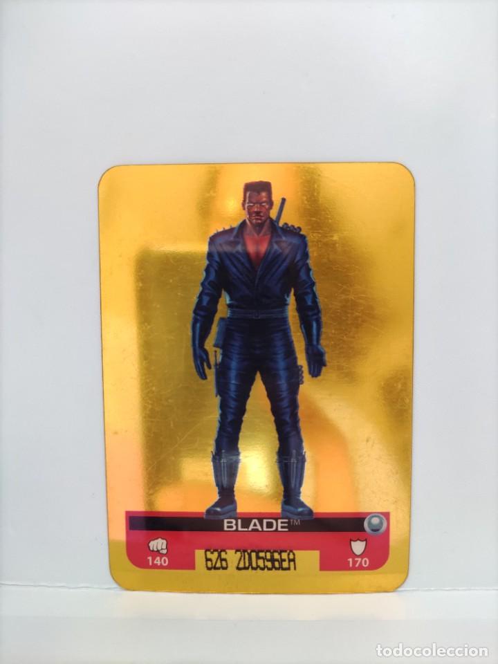 Coleccionismo cromos antiguos: CROMO MARVEL HEROES. EDIBAS. N⁰129. Blade. - Foto 1