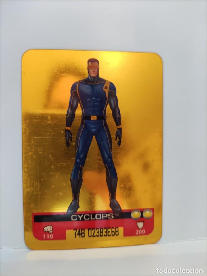 Coleccionismo cromos antiguos: CROMO MARVEL HEROES. EDIBAS. N⁰133. Cyclops. - Foto 1
