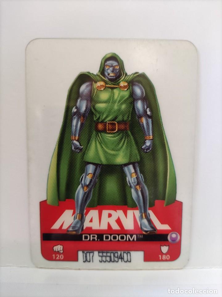 Coleccionismo cromos antiguos: CROMO MARVEL HEROES. EDIBAS. N⁰18. Dr. Doom. - Foto 1