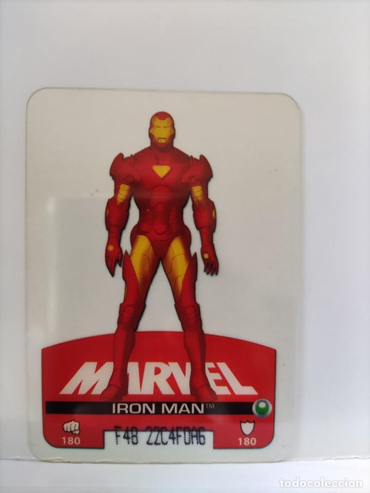 Coleccionismo cromos antiguos: CROMO MARVEL HEROES. EDIBAS. N⁰42. Iron Man. - Foto 1