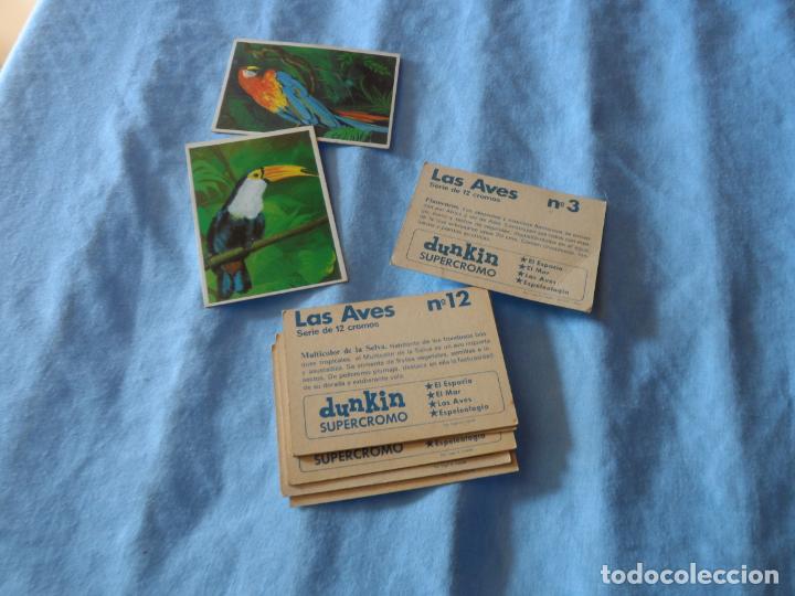 Coleccionismo cromos antiguos: LAS AVES COLECCION COMPLETA 12 CROMOS - Foto 1