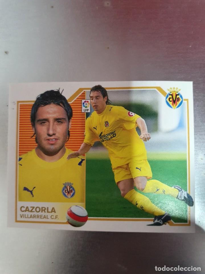 Coleccionismo cromos antiguos: Cromo, cazorla, la liga 2007-2008. - Foto 1
