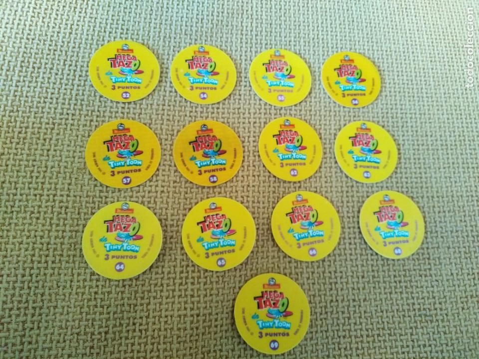 Coleccionismo cromos antiguos: Mega Tazos Tiny Toon Matutano Warner Bros 1994 - Foto 2