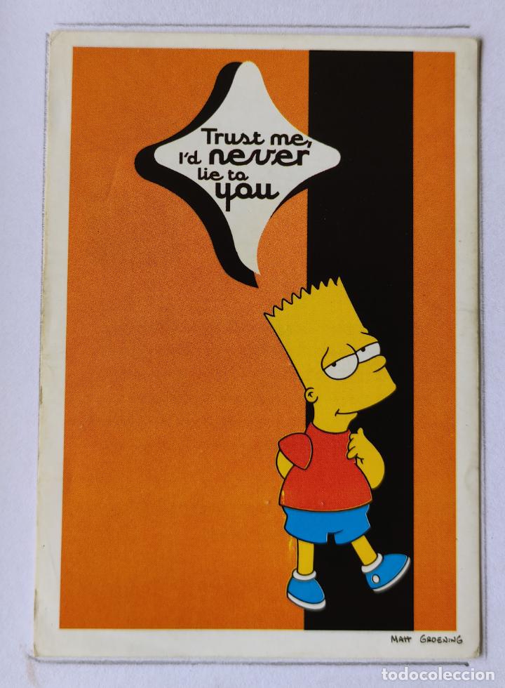 Coleccionismo cromos antiguos: CROMO N&ordm; 6 THE SIMPSONS , PANINI 1999 - Foto 1