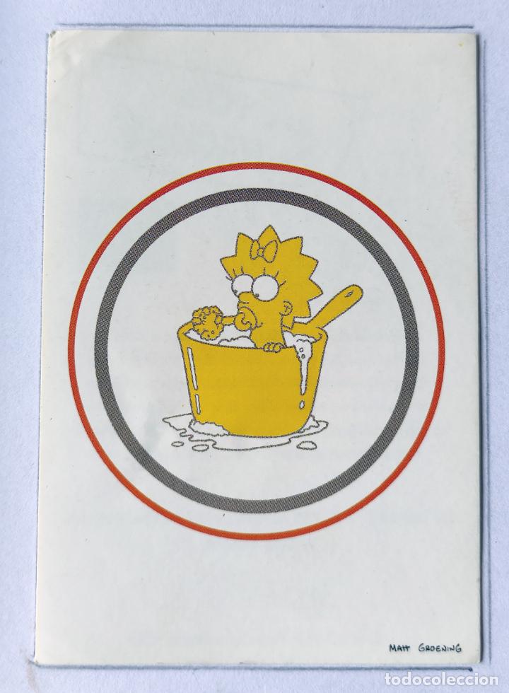 Coleccionismo cromos antiguos: CROMO N&ordm; 27 THE SIMPSONS , PANINI 1999 - Foto 1