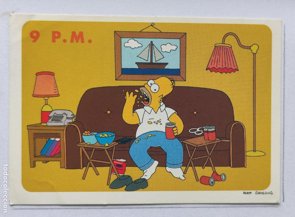 Coleccionismo cromos antiguos: CROMO N&ordm; 43 THE SIMPSONS , PANINI 1999 - Foto 1