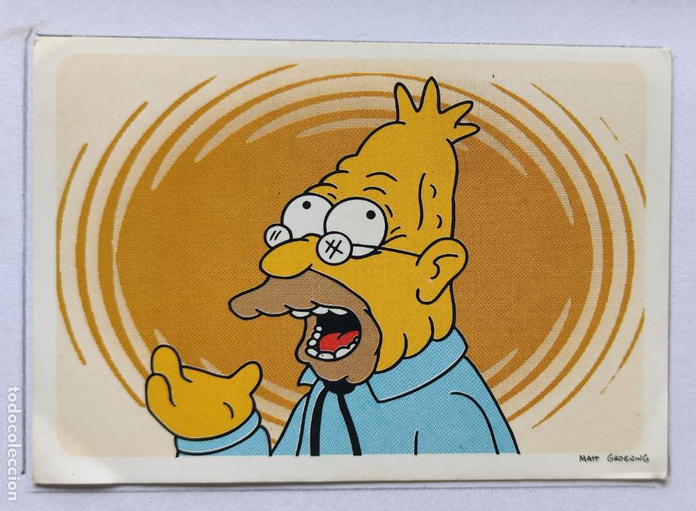 Coleccionismo cromos antiguos: CROMO N&ordm; 56 THE SIMPSONS , PANINI 1999 - Foto 1