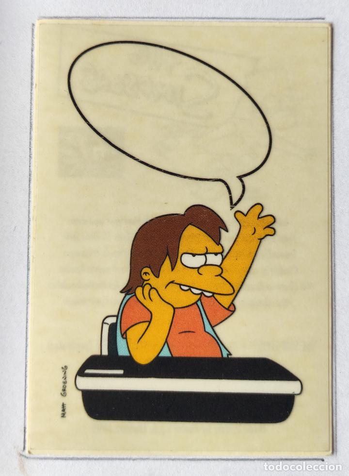 Coleccionismo cromos antiguos: CROMO N&ordm; 67 THE SIMPSONS , PANINI 1999 - Foto 1